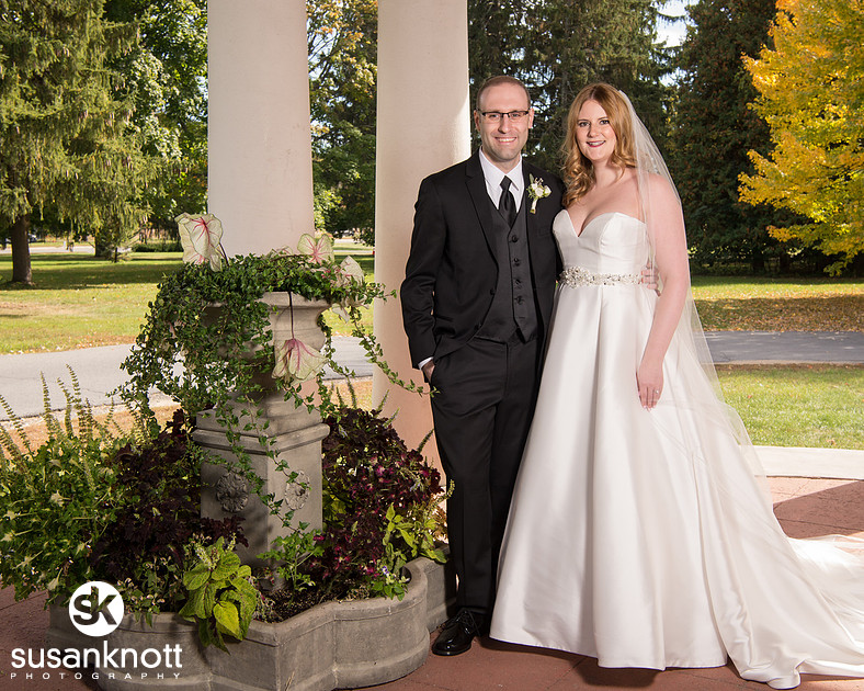 "Wedding Photographers, Saratoga Springs, NY", "Wedding portrait", "Bride and Groom photo", "National Museum of Dance wedding"
