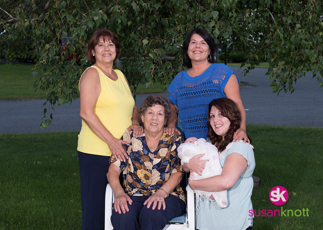 "Family Portrait Photographer, Albany, NY", "Family Portraits", "Newborn Photography", "five generation photos"