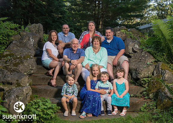 Family Portrait in Saratoga Springs, NY